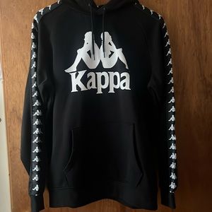 Black Kappa hoodie size large